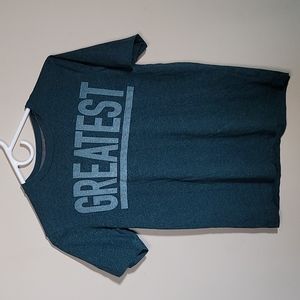 old navy t-shirt, L (10-12), greenish